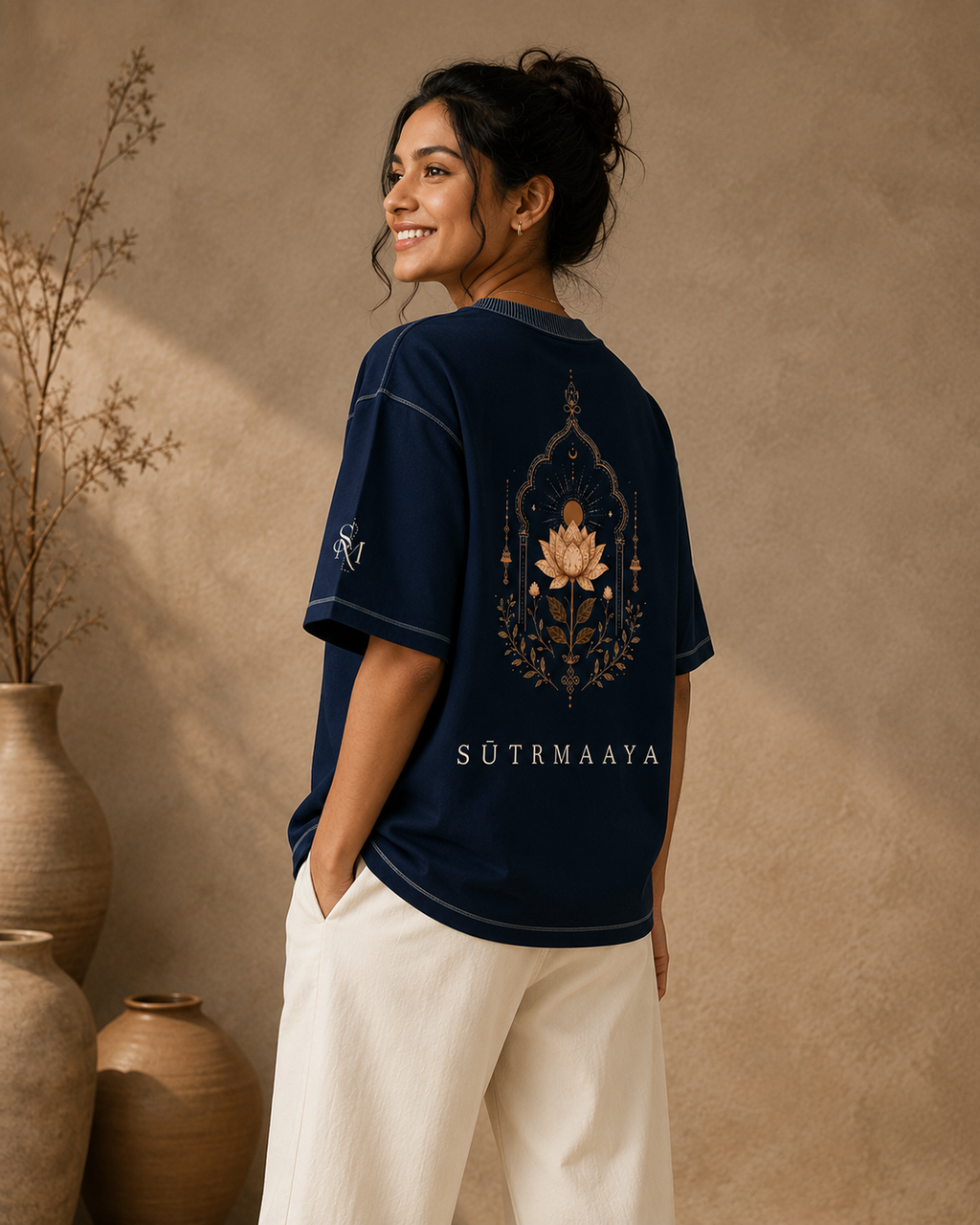Pearl Bloom | Oversized Unisex T-shirt